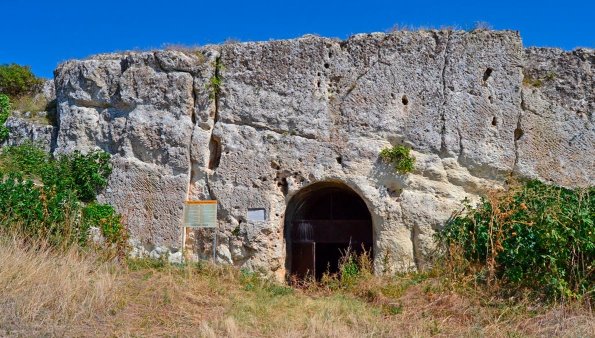 Rock church, village of Matochina, locality of Deli Kaya