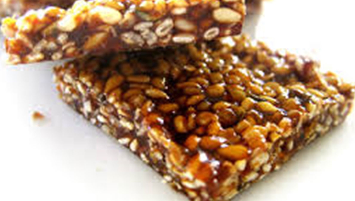 Sesame sweet bars (biscuits)