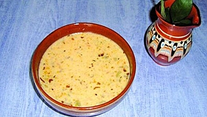 Τσορμπά (σούπα) με πλιγούρι