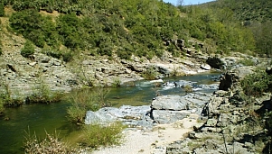 Meanders of Byala Reka River, village of Meden Buk, village of Zhelezari